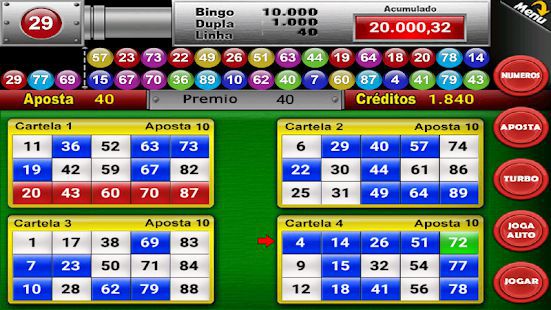 screenshot 2 do Bingo Nine Balls